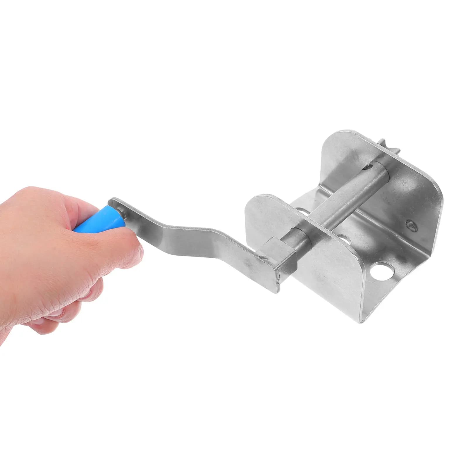 Dispositivo di Tensionamento per Rete da Pallavolo e Badminton da Esterno, Tenditore a Manovella in Acciaio Inox, Portatile e Leggero per Sport