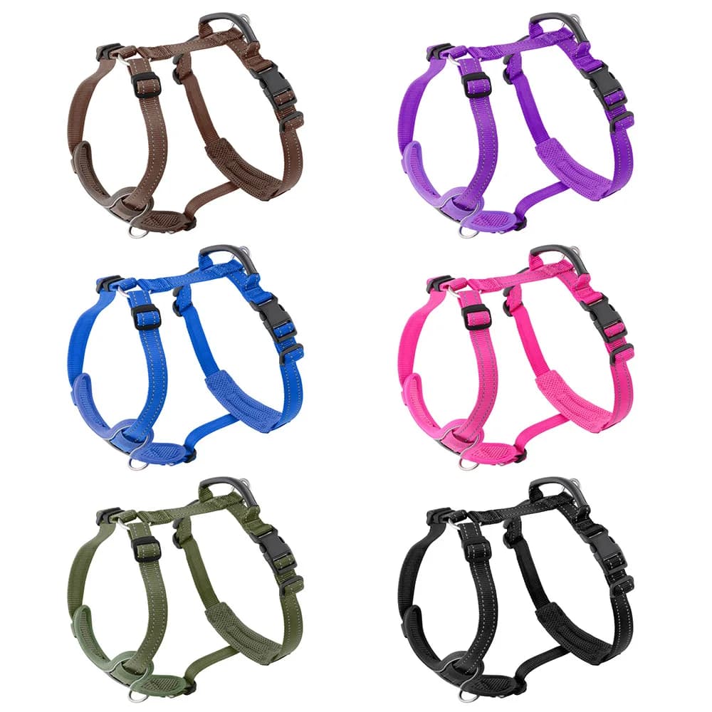 1Pcs New Anti-Pull Leather Handle Dog Leash with Quick-Release Harness, Escape-Proof Vest Style