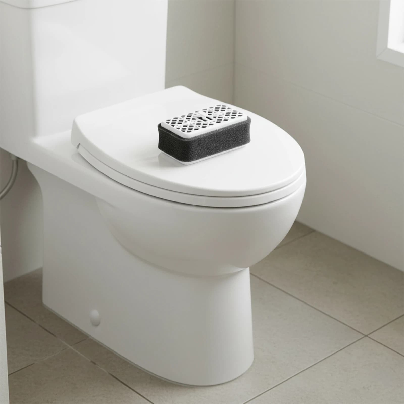 4 Pezzi Elementi Filtranti per Purificatore d'Aria Compatibili con Modelli Toto Toilet THU647401 S300 S350E SW3054AT40 SW3056T40, Adatti per Sistemi Bidet