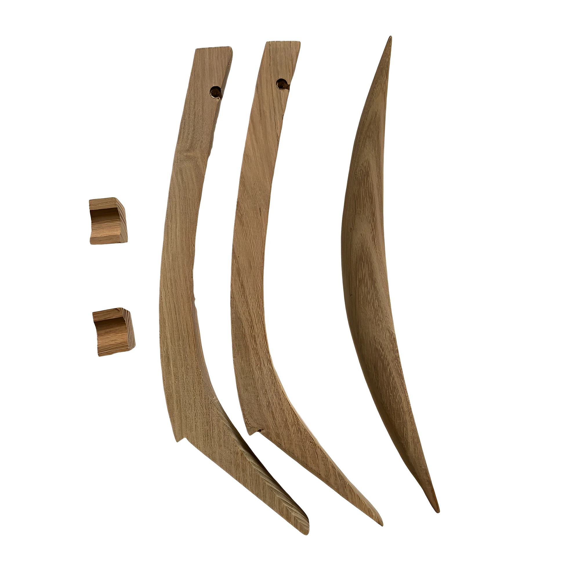 Arco tradizionale fai-da-te Arco ricurvo Riser in legno con leggermente impostato Crea assemblaggio di accessori per tiro con l'arco per la caccia con l'arco