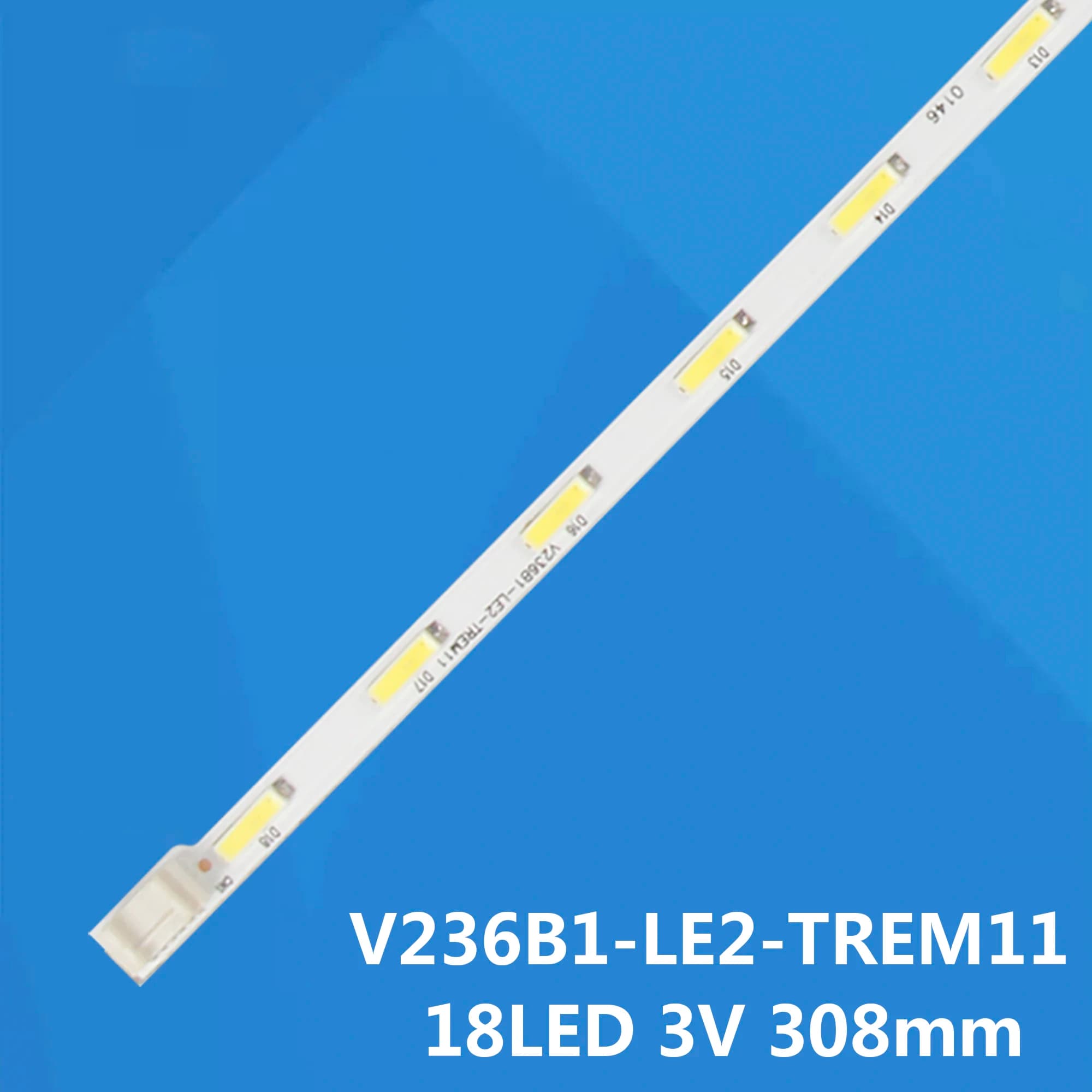Nuova striscia di retroilluminazione a LED 18LED 307mm per 24E510E 24E600E V236B1-LE2-TREM11 24LF452B V236BJ1-XCE1 EUM24F1G1 TW-77801-A024A