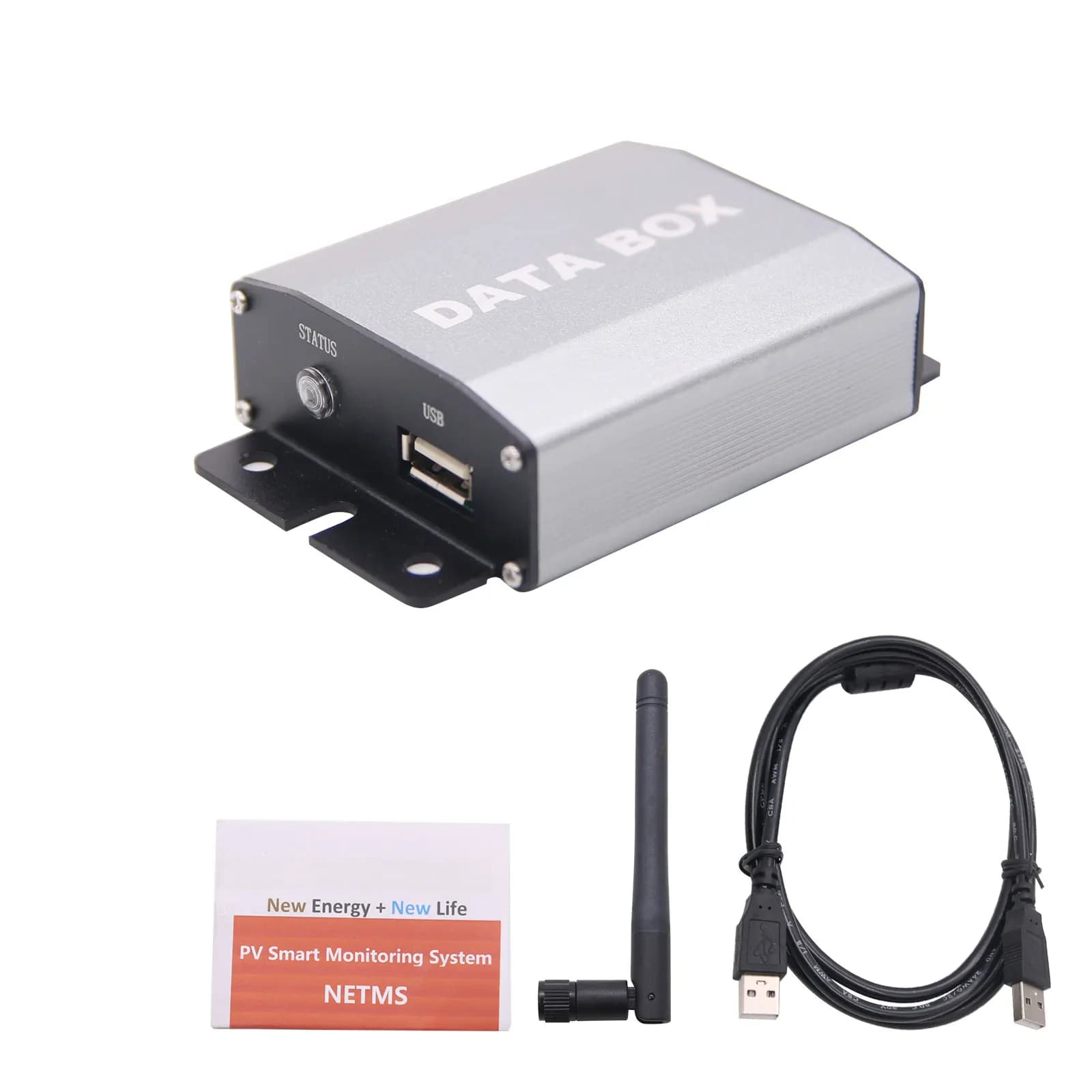 DataBox24G Solar Panel Monitoring System Data Box with USB Powered 2.4G Wireless Fit 999 Micro Inverters