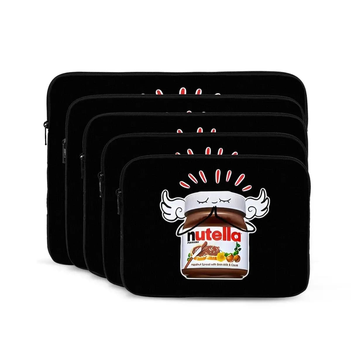Divertente Nutella Notebook Borsa per laptop Custodia per notebook Custodia antiurto per tablet