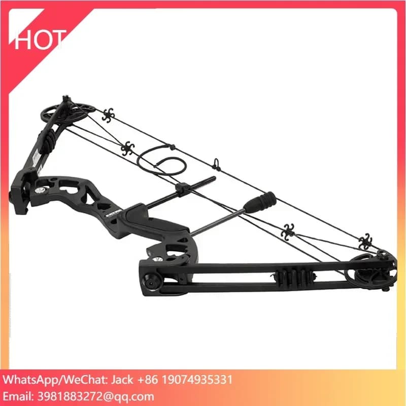 Kit arco composto portatile per tiro con l'arco Sanlida Advanced Target con accessori Tiro al bersaglio da 40" con parete liscia ETA