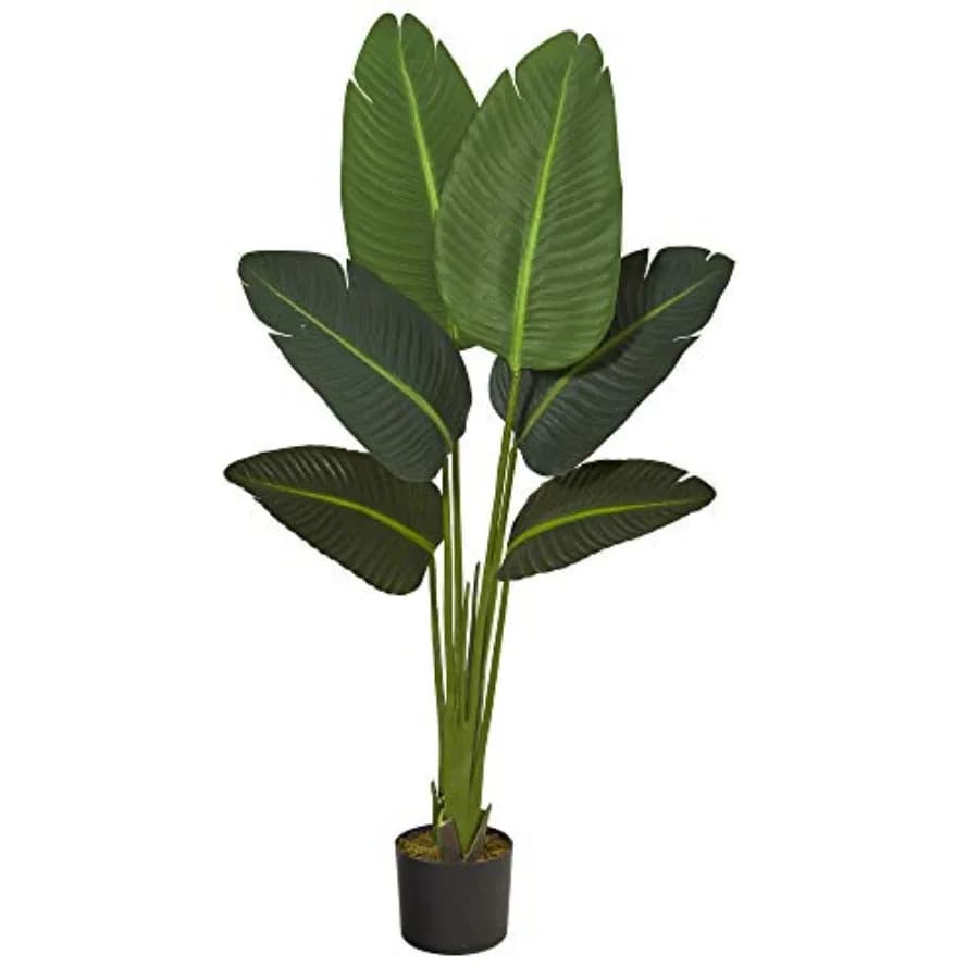 45 inches. Artificial Green Palmiary Plant with Realistic Effect for Interior Furniture, Durable and Realistic Design