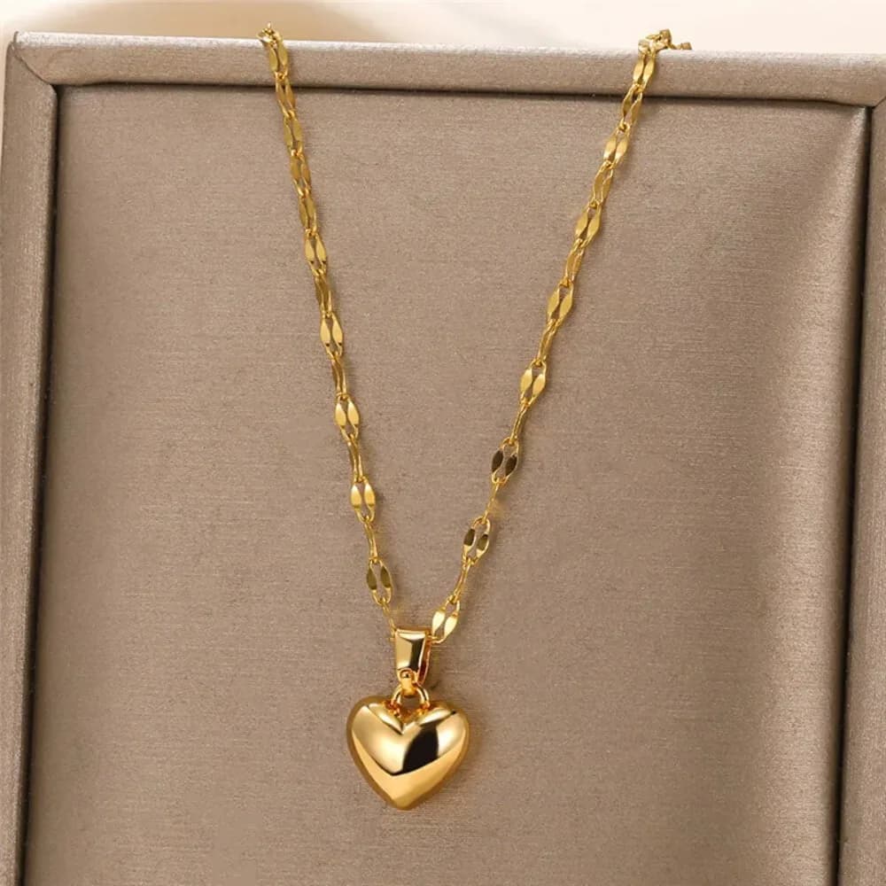 1pcs Fashion Pendant Necklace for Women DIY Design Heart Pendant Necklace Engagement Wedding Necklace Gift Jewelry