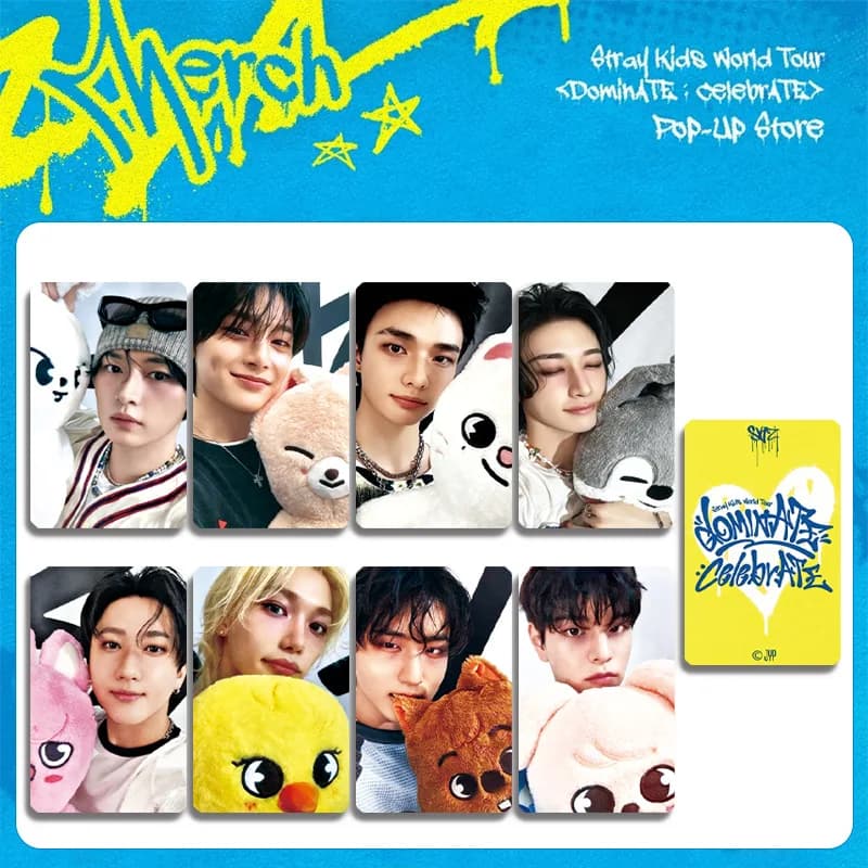 Stray Kids World Tour "dominATE CelebrATE" Merchandise Pop-up Full Capacity Card Hwang Hyun-jin SKZOO Star