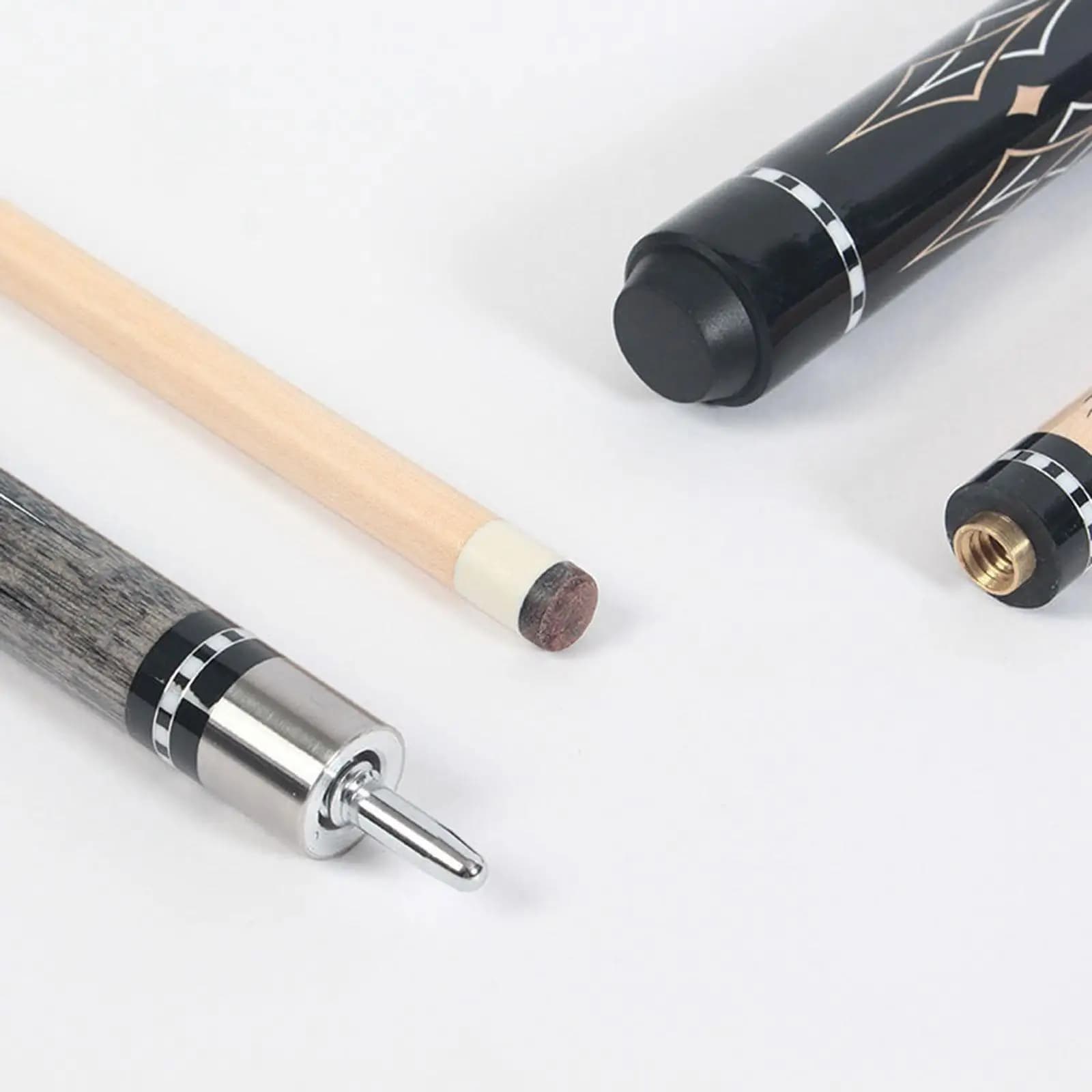 Pool Cue Stick Maple Wood Professional Billiard Cue Two-piece Break Cue for Adult Table Billiards