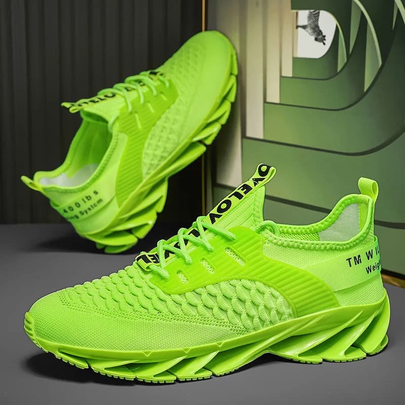 Nuove scarpe da corsa da uomo per maratona di rimbalzo leggero Scarpe da allenamento con ammortizzazione per palestra estiva e scarpe casual resistenti all'usura da strada