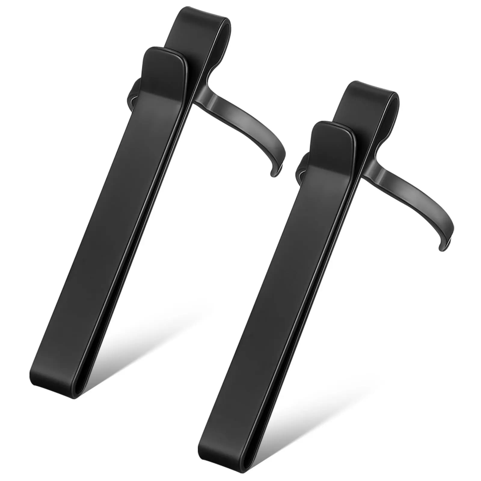 2 Pezzi Clip da Cintura in Metallo per Torcia, Supporto Tascabile per Uso a Mani Libere, Campeggio, Escursionismo, Riparazioni, Attacco per Torcia