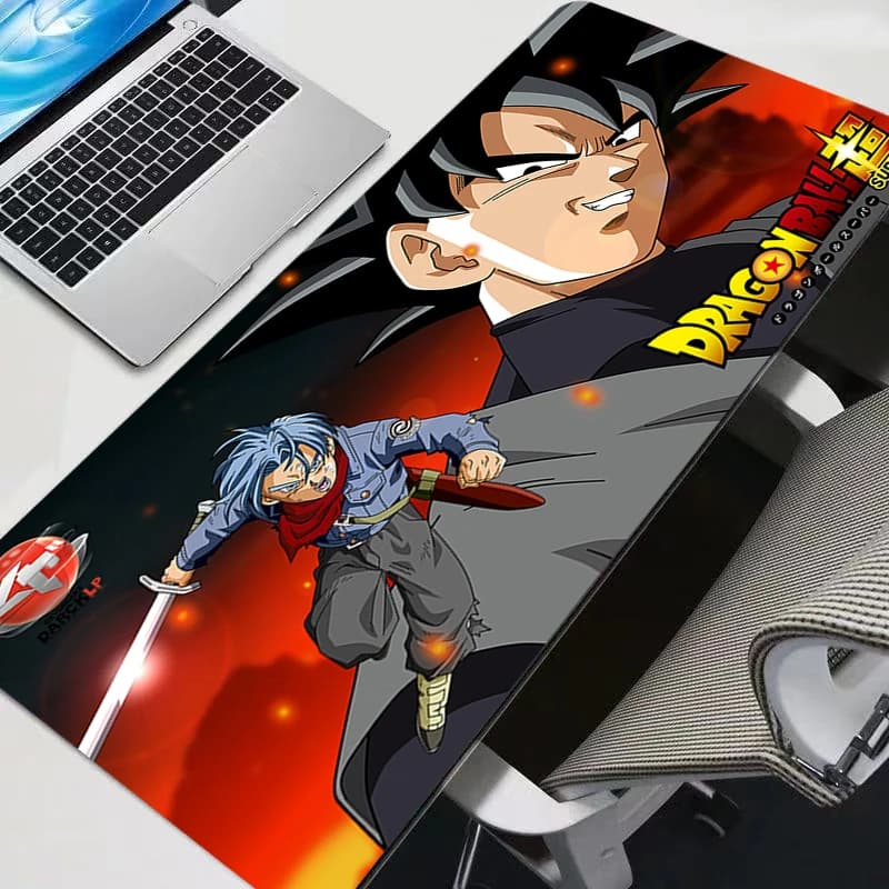 Vegeta Dragon Ball Z Tappetino per mouse grande Tappetino per computer da ufficio Tappetino da tavolo Tastiera per laptop Accessori per tappeti Tappetino per mouse da gioco DBZ