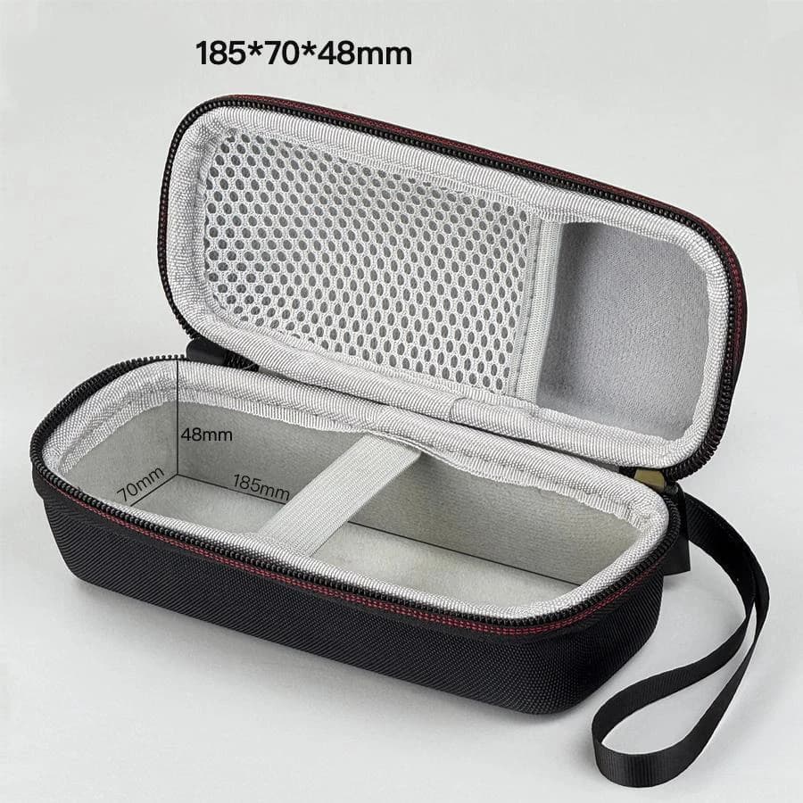Custodia da viaggio rigida in EVA antiurto per Power Bank Pisen 65W 27000mAh con tasca in rete per cavi, anti-shake, portatile