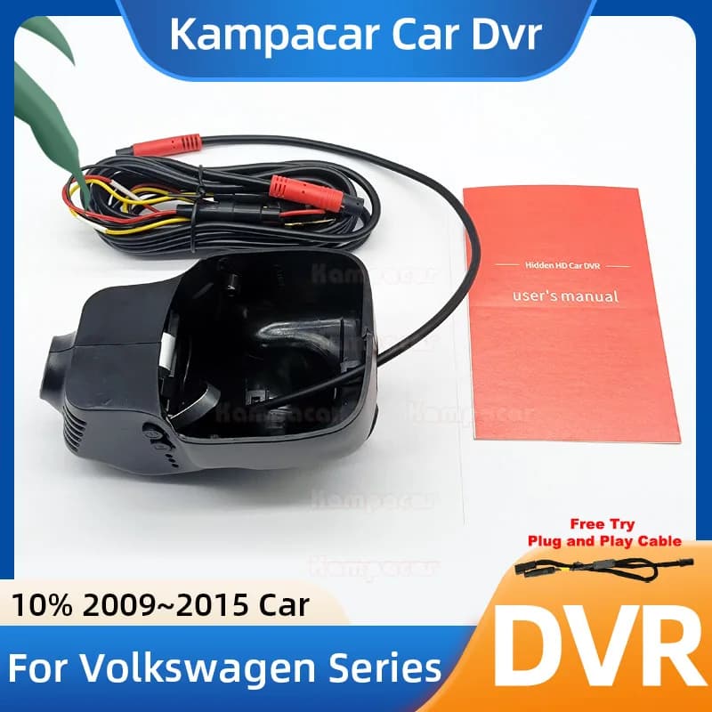 New 1K 2K 4K Plug and Play VW01 Car Dvr Dash Cam DashCam For Volkswagen VW Tiguan Touran Jetta Eos Polo Passat Golf 5 2009-2015