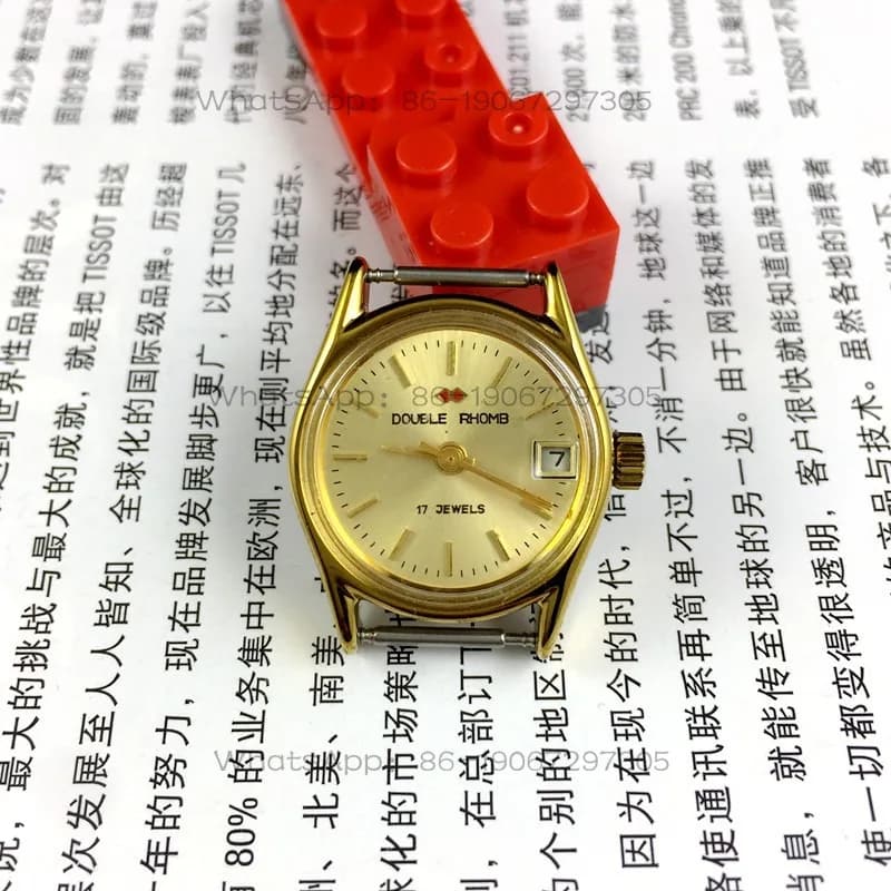 Orologio Meccanico Manuale con Calendario Singolo Marca Shuangling, Diametro 26mm, Spedizione in 24 Ore