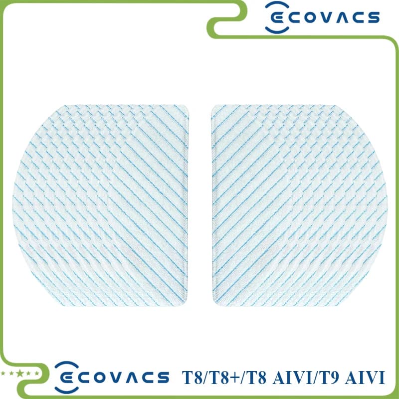 Compatible for Ecovacs Deebot Ozmo T8 T8+/ T8 AIVI T9 AIVI / N8 Pro/ N8 Pro+ Accessories Disposable Mop Pads Parts