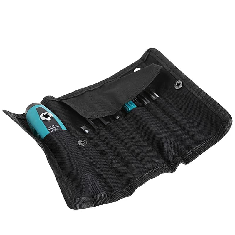 Set di 10 utensili manuali multifunzione per riparazione di cacciaviti magnetici a fessura
