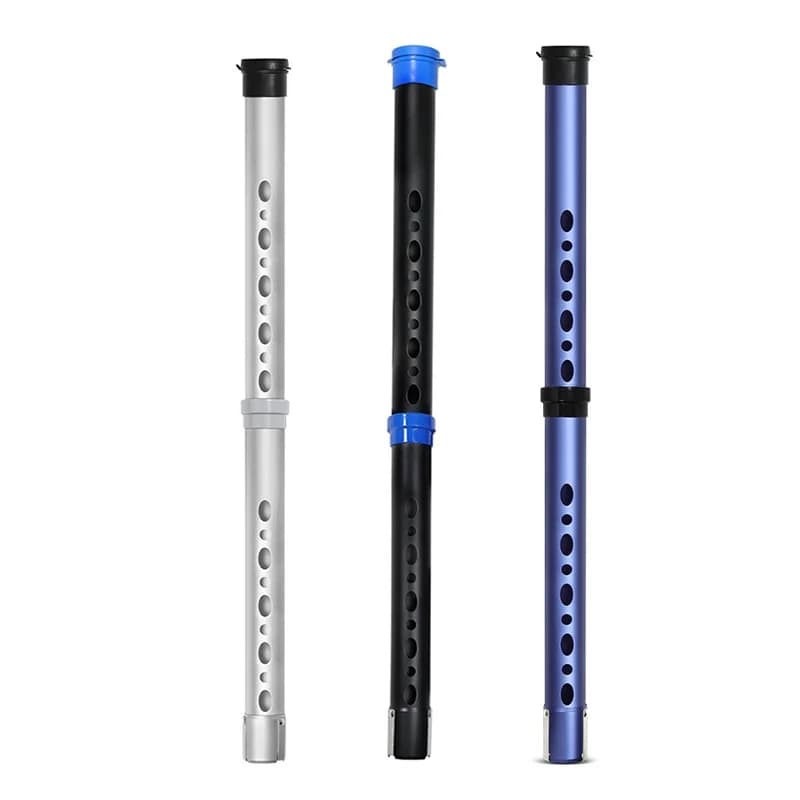 Pallina da golf Retriever Shag Tubo in lega di alluminio e acciaio inossidabile Fino a 21 palline da golf standard Leggero antiruggine e staccabile