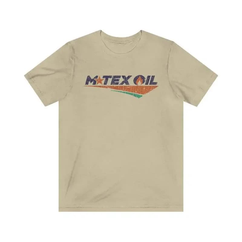 M Tex Oil Company 1985 Vintage Men'S T Shirt