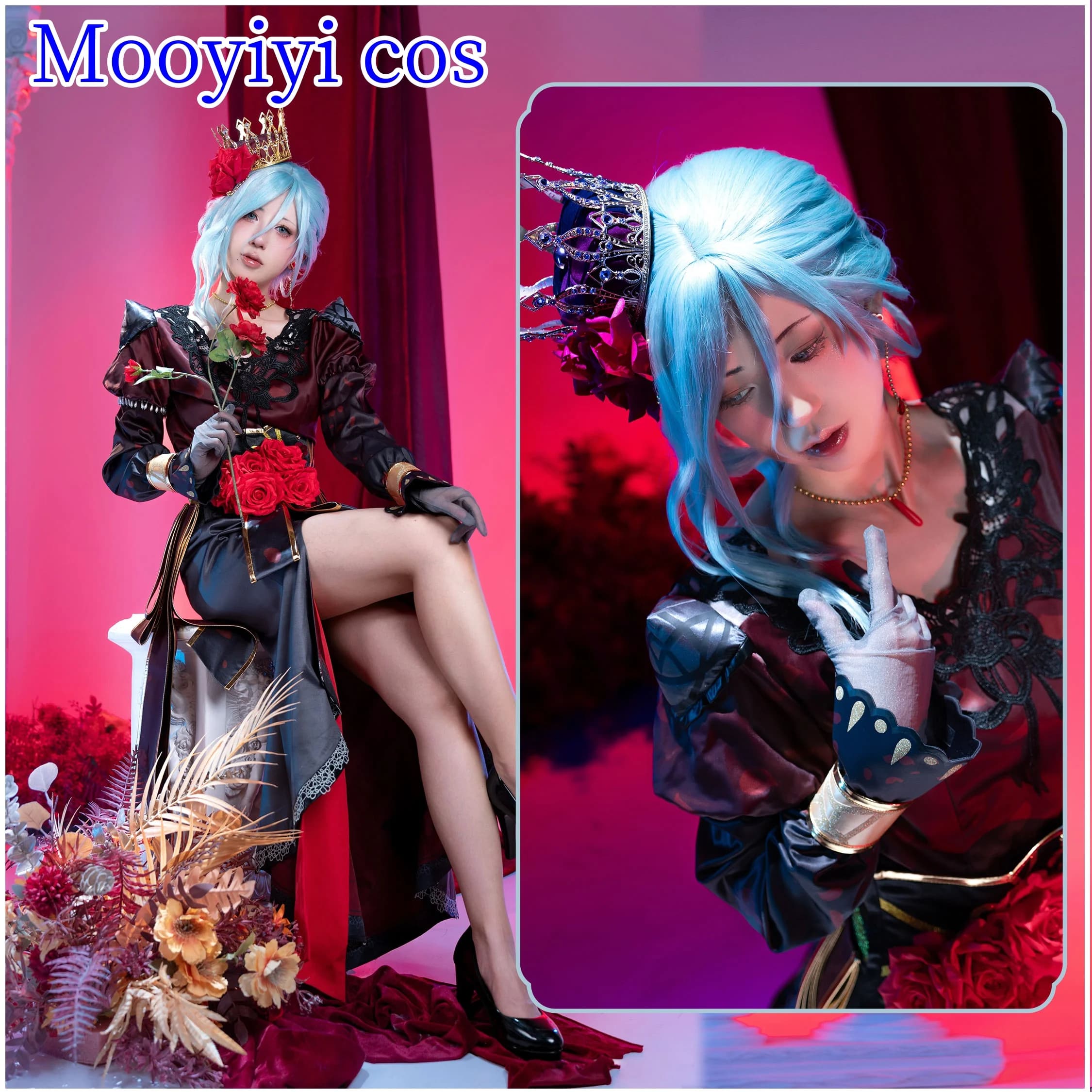 Newly Hinomori Shizuku Cosplay Costume Halloween Christmas Role Playing Party Comic Costume PJSK customized Cute Dress Valentine