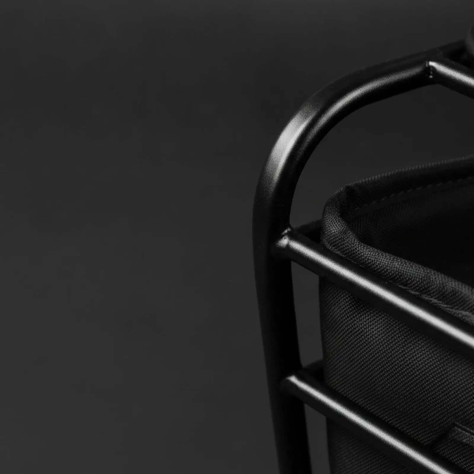 Sturdy High Carbon Steel Industrial Basket for Rear Bike with Liner and Wire Top Pet Carrier