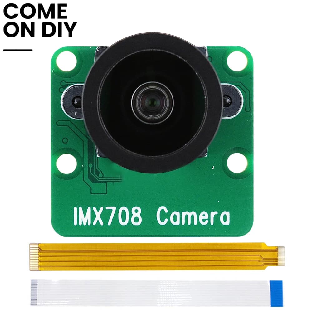 12MP IMX708 HDR Camera Module 120° Wide Angle M12 Lens High Resolution CMOS Sensor for Raspberry Pi 4/3/Zero