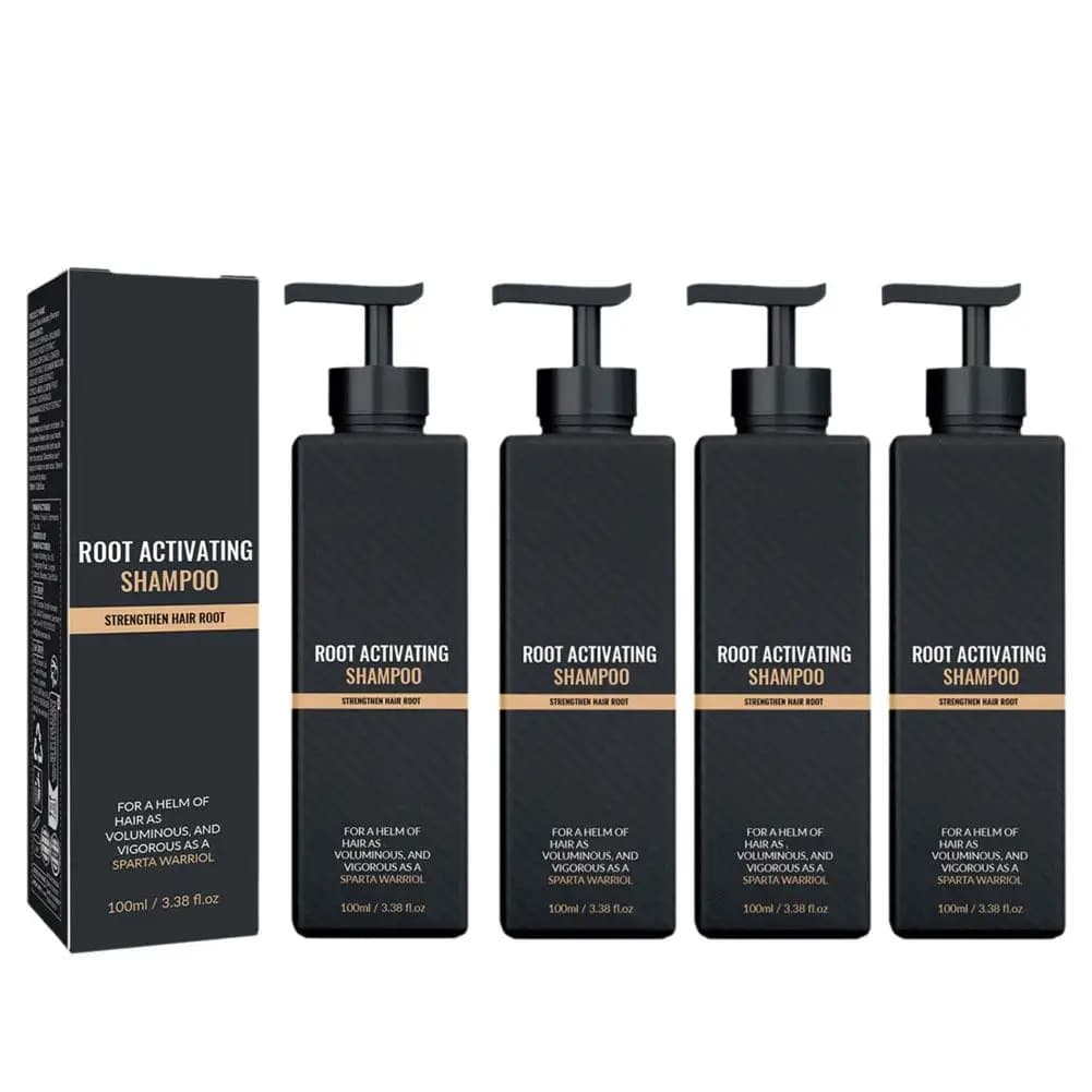 Shampoo anticaduta per l'ispessimento della crescita dei capelli Rafforza le radici Riparazione del cuoio capelluto con trattamento bloccante DHT alla cheratina alla biotina