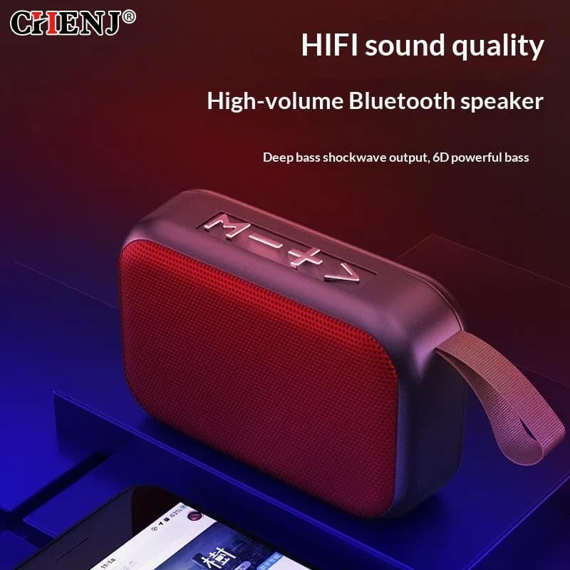 G2 Portable Outdoor Bluetooth 5.0 Speaker - Oxford Mini Loudspeaker, 3D Surround Hifi Wireless Sound Box
