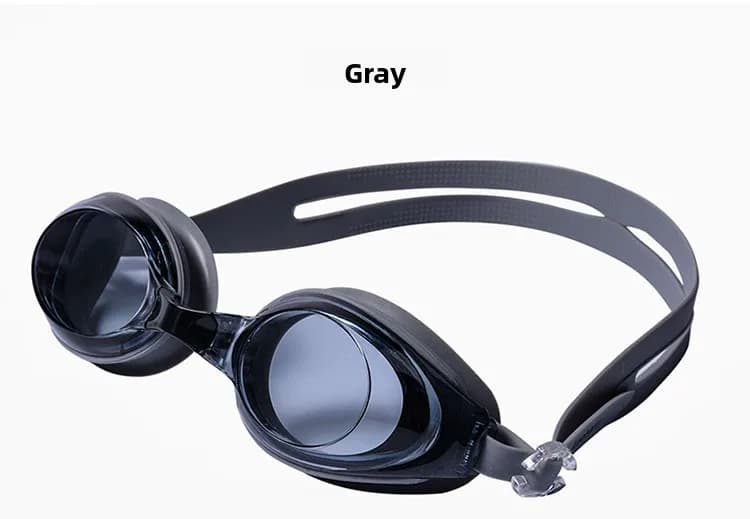 High-definition swimwear for women, model for myopia, waterproof and anti-fog, hood set for fitness and sports