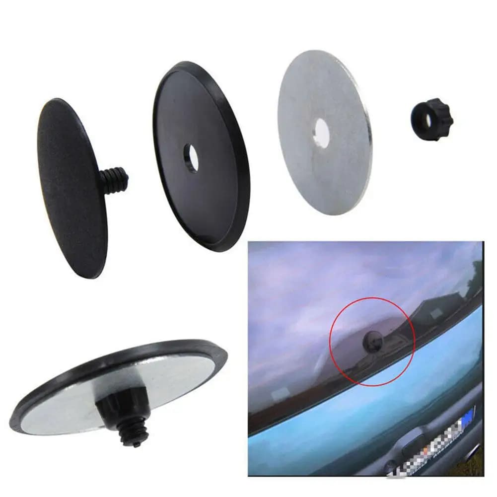 32 millimetri 46 millimetri Tergicristallo Posteriore Elimina Kit Auto Parabrezza Posteriore Tergicristallo Antenna Foro Tappo di Copertura Spina Impermeabile Facile Installazione Accessorio Auto