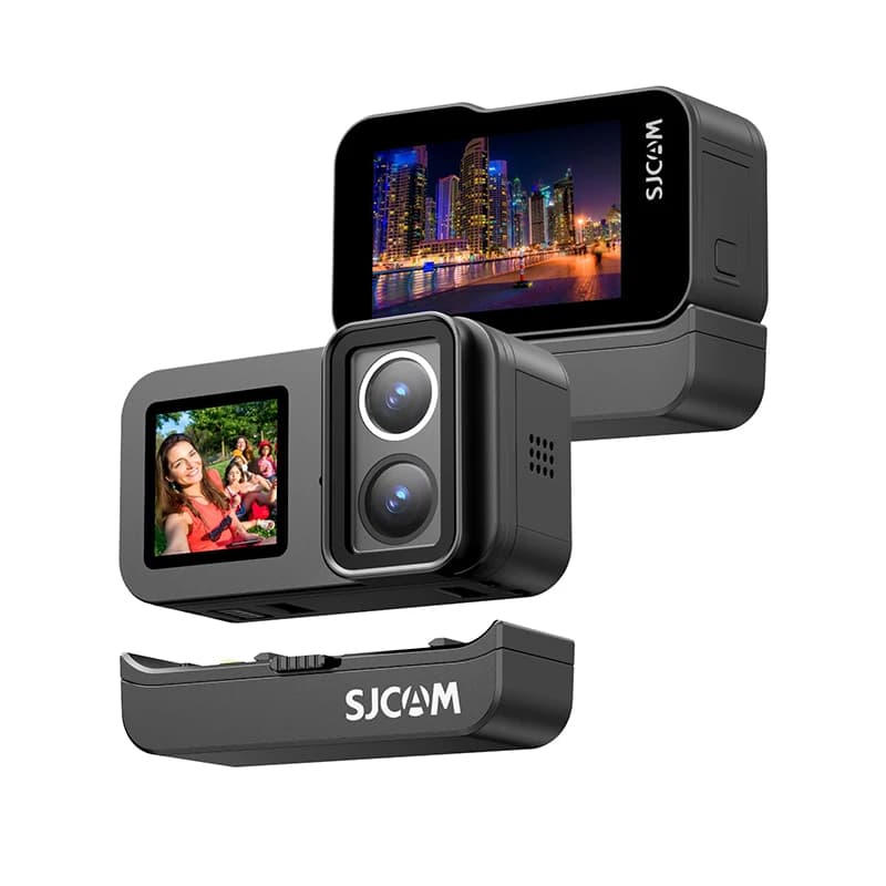 SJ20 Telecamera d'azione a doppia lente SJCAM Super Night - Cattura immagini nitide in 4K giorno e notte! Videocamera 5G WIFI impermeabile