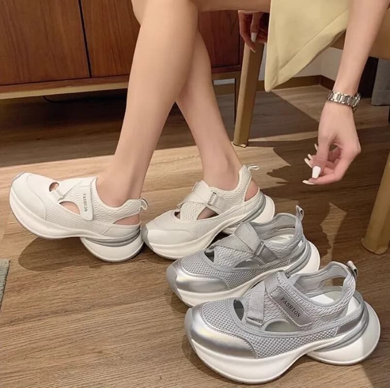 Scarpe da Corsa Autunnali alla Moda per Donna, Sneakers Sportive Impermeabili e Traspiranti, Scarpe da Jogging Antiscivolo per Fitness 3467