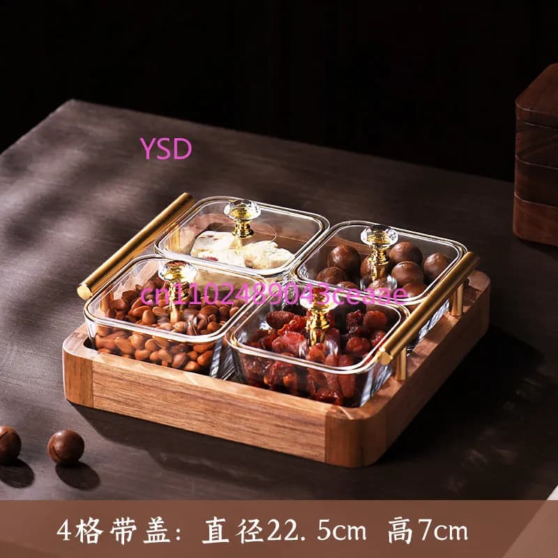 Cestino per Dim Sum, Vassoio, Vassoio per Frutta Secca, Vassoio per Snack e Frutta, Scatola Portaoggetti