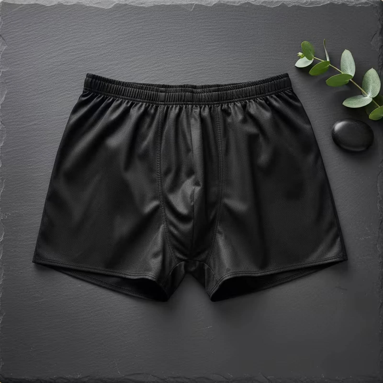 50 Pieces Disposable Men's Boxer Shorts Breathable Boxer Shorts with Elastic Waistband Underwear Soft Clothing Comfortable