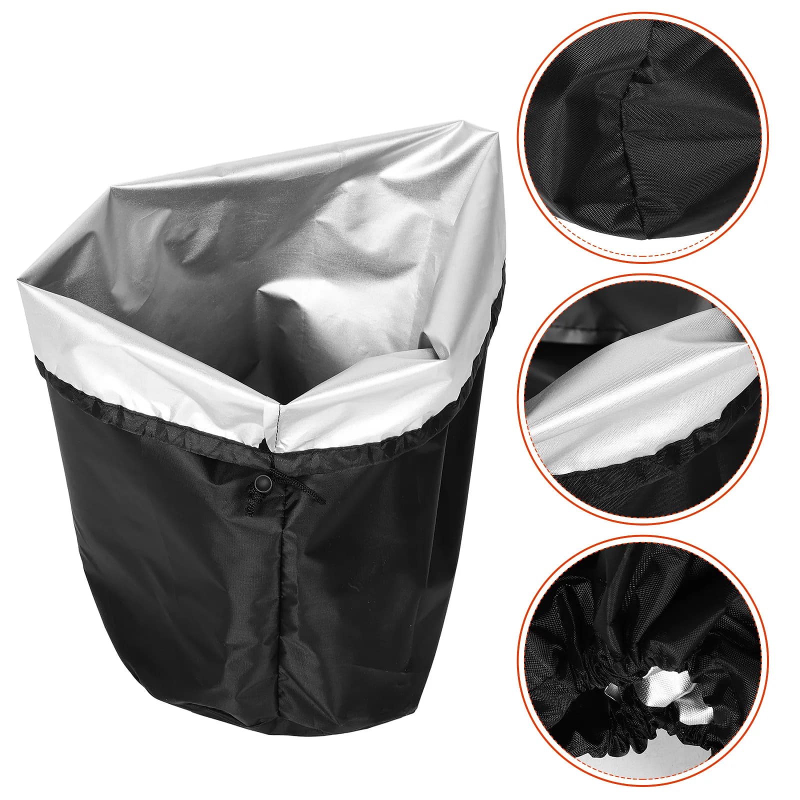 Gas Tank Cover Waterproof Dustproof Oxford Cloth Propane Cylinder Protective Outdoor Reusable Adjustable Cover For Bbq Camping