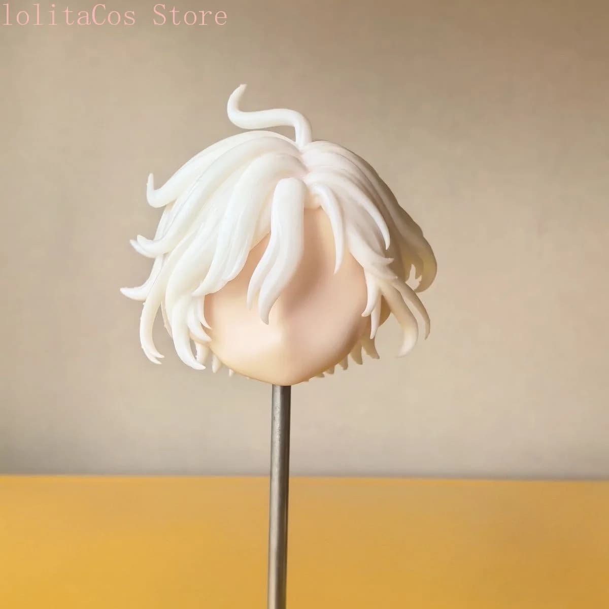 Genshin Impact Mitya GSC 1/12 Bjd Figurine Doll Printed Head Shell Doll Prop Hair Anime Doll Accessory Cosplay Birthday Gift