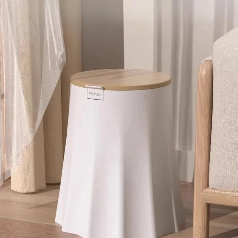 #kitchen modern simple anti cat and pet flip cover garbage recycling cubes Separate trash bins Trash can home living roombedroom
