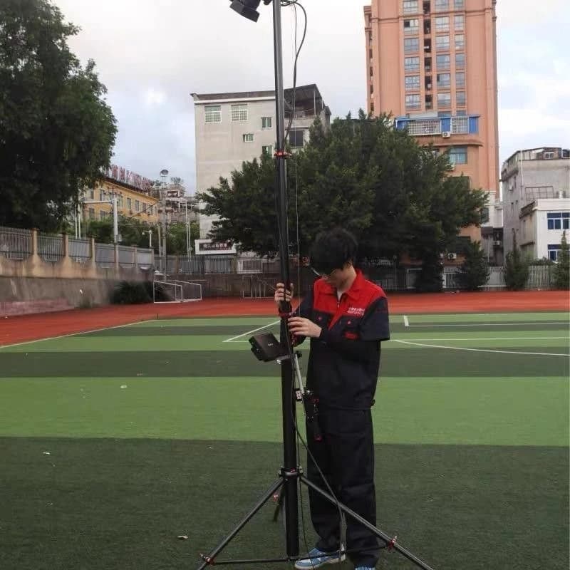8 metri di lunghezza selfie stick fotocamera ripresa panoramica controllo elettronico treppiede asta di prolunga trasmissione live professionale all'aperto