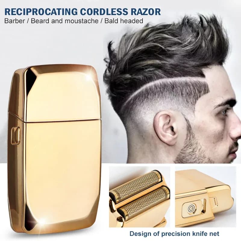 Pop Barbieri P600 Electric Razor for Men Haircut Machine Barba Trimmer Professional Haircuts Ttrimmer for men 9000 rpm