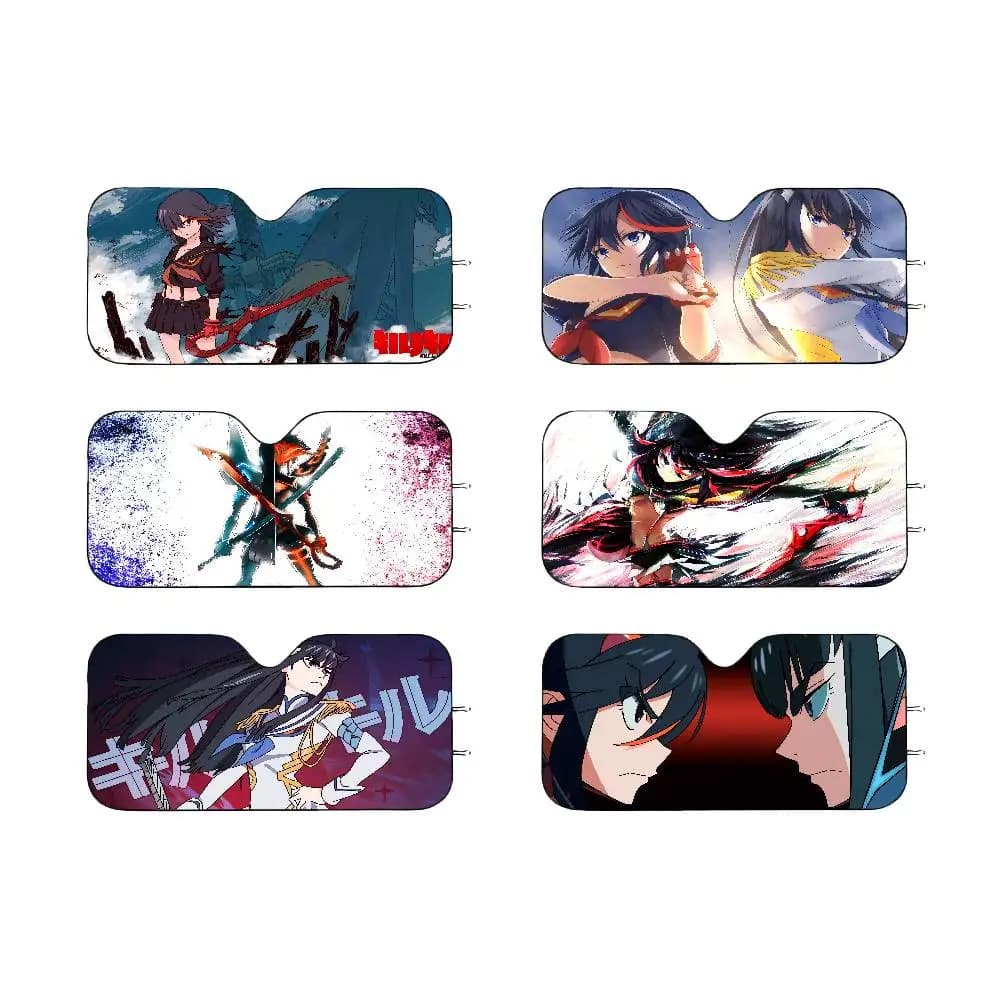 Popolare decorazione per auto dell'anime KILL La KILL, copertura per finestrini di auto, camion e SUV, parasole per parabrezza, regalo per lei o per lui