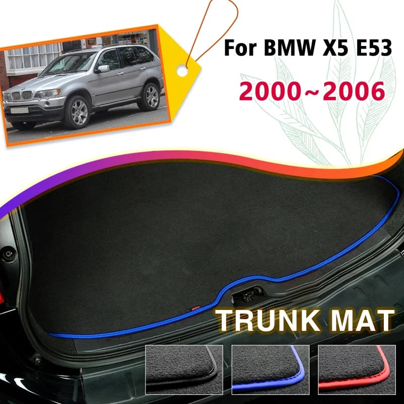 Rear luggage compartment for BMW X5 E53 2000 ~ 2006 2002 2003 2004 2005 Boot Cargo Liner luggage tray floor for luggage mat accessories