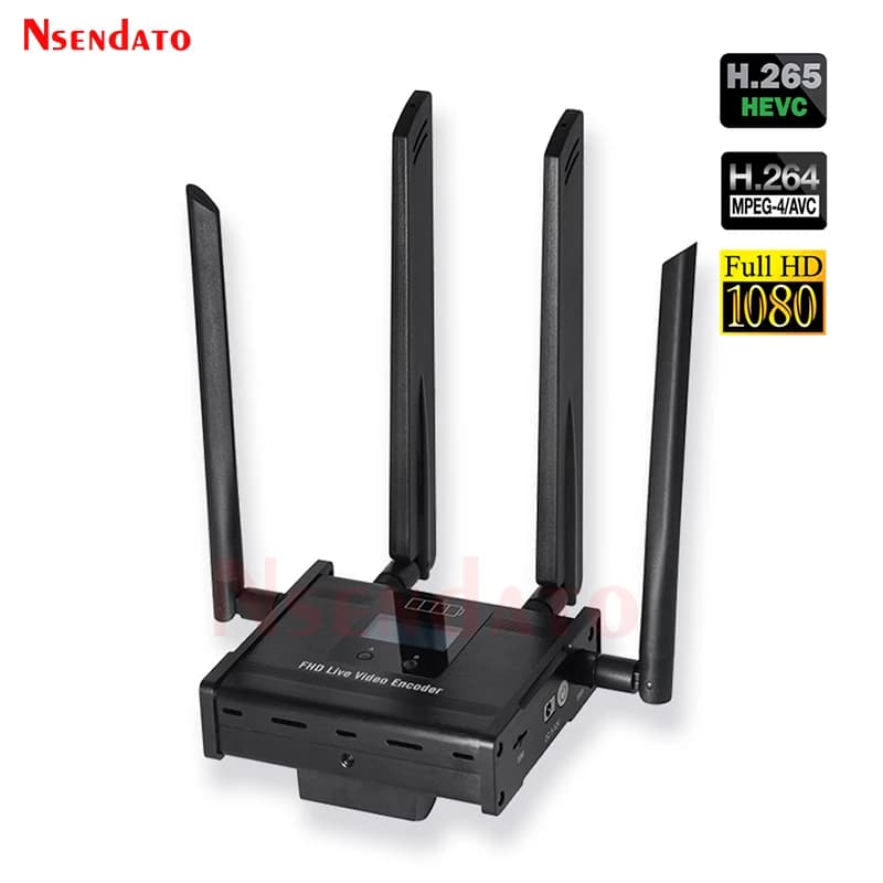 Scheda di acquisizione video 4G LTE H.265 RTMP HDMI, codificatore e registratore per trasmissione IP a bassa latenza e streaming live