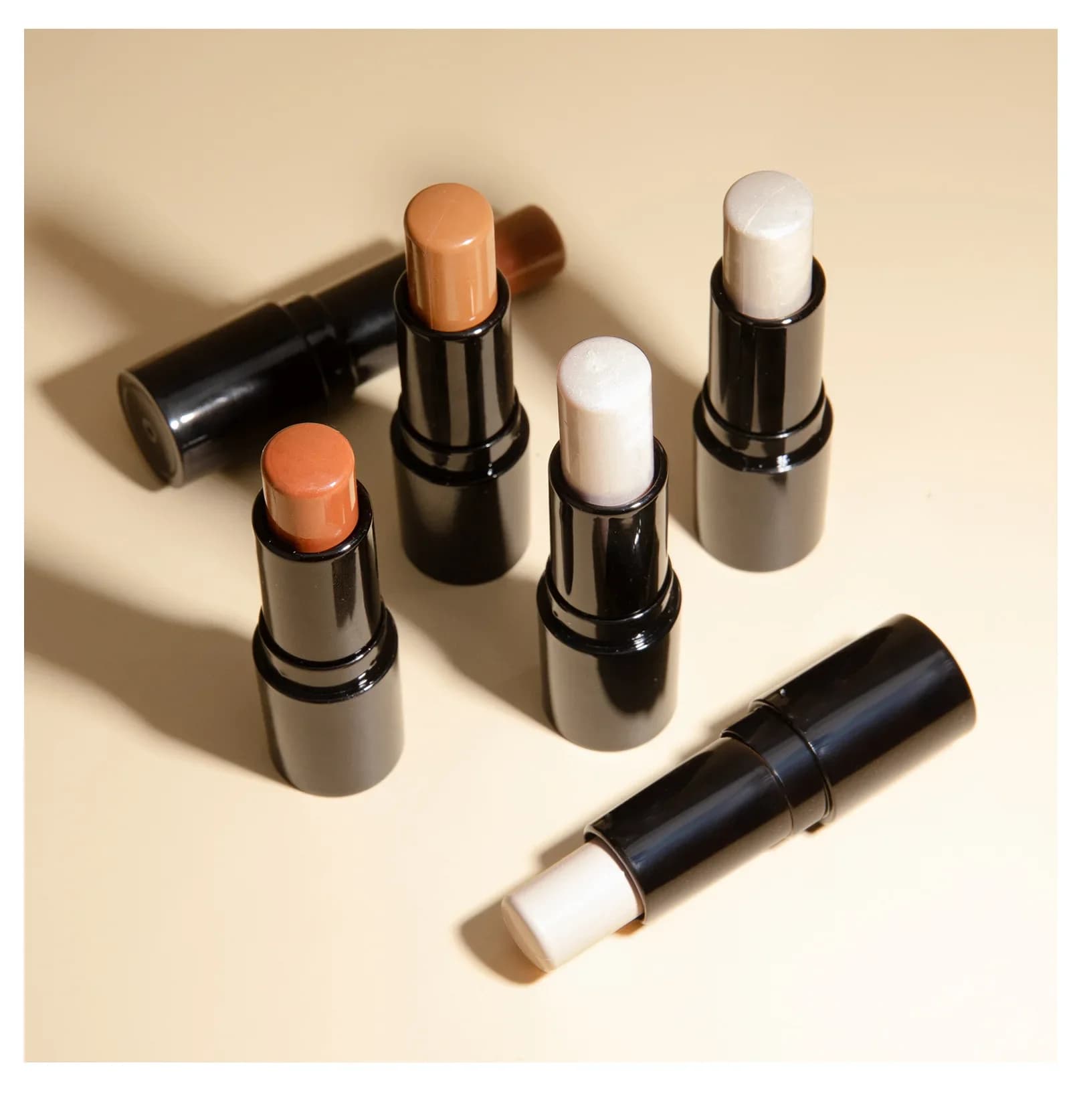 Pen for highlighting double head liquids Waterproof face makeup Background concealer Matita stick Cosmetic for face