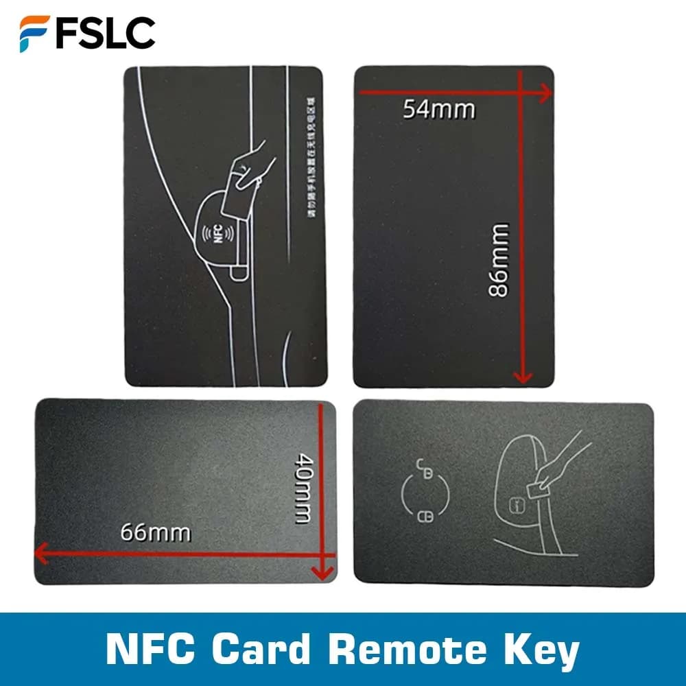 Chiave remota della scheda NFC per BYD Seal Dolphin Tang DM Han EV Song PRO Qin PLUS DMI 2020 2021 2022 Accessori per l'intelligenza automobilistica