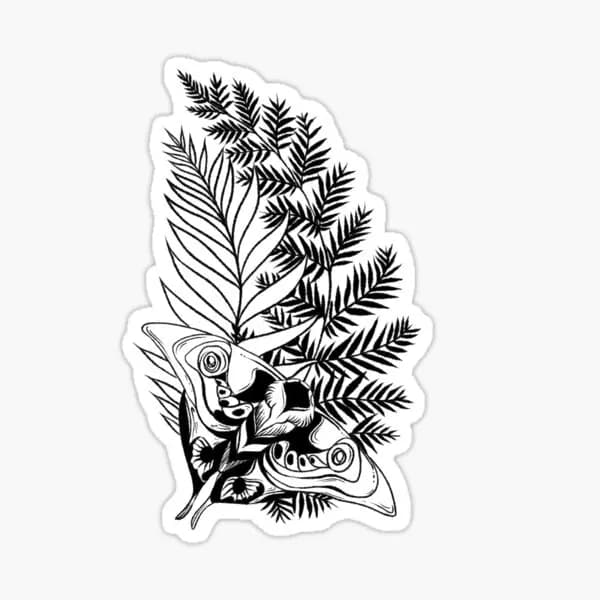 Ellie Is Tattoo The Last Of Us 5 pezzi adesivi per bagagli sfondo bottiglie d'acqua paraurti arte della parete simpatico bambino stampa laptop