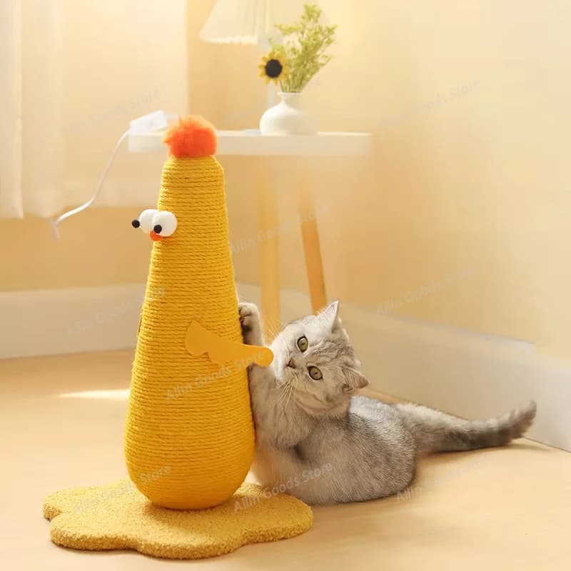 New Cat Tree Tower Sisal Vertical Cat Climbing Frame Scratching Board Claw Grinder Interactive Cat Toys House For Indoor Cats