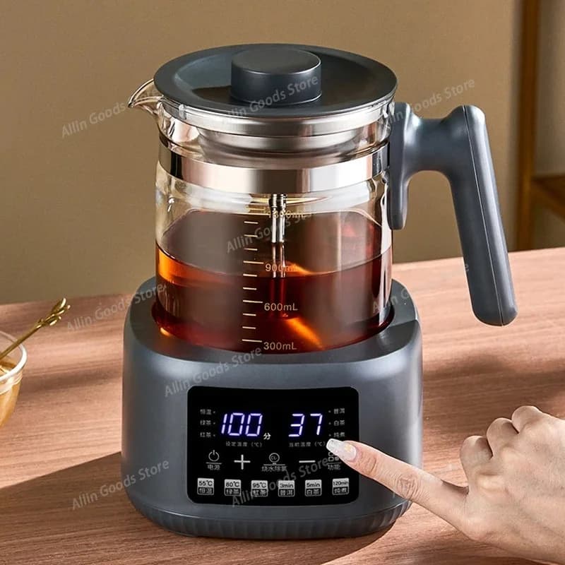 1300ml Steam Spray Tea Kettle Milk Regulator Multifunctional Electric Kettle 72h Thermostatic Kettle Large Capacity Health Pot