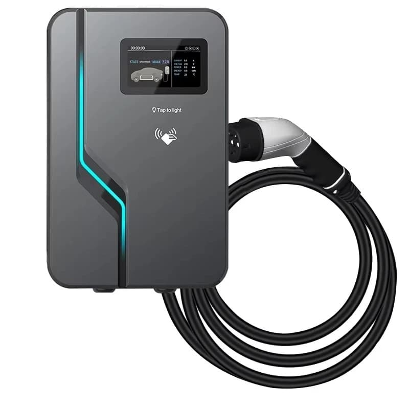 RUIVANDA Wallbox 7kw AC EV Charger 22kw Charging Pile 32A 3 Phase GBT Electric Car Charging Station for model 3/Y/S