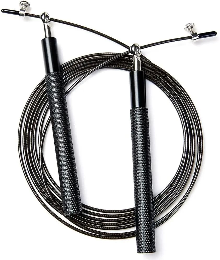 Adjustable Jumping Brake with Aluminium Handle and Anti-Group Design for Home Fitness, Weight Loss and CrossFit Training