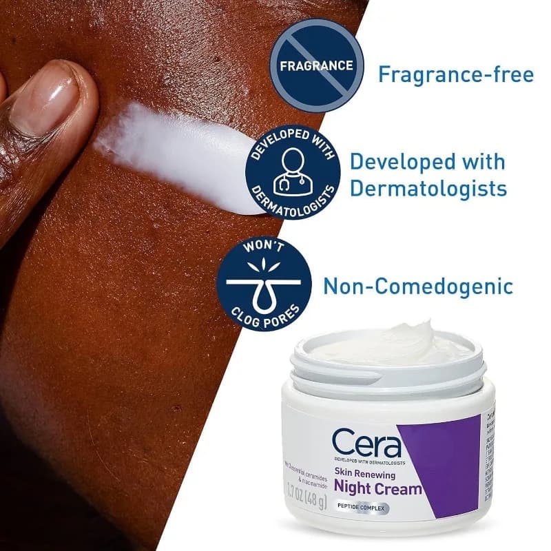 Face cream and night cream with niacinamide peptide complex and day and night moisturizer set to hyaluronic acid