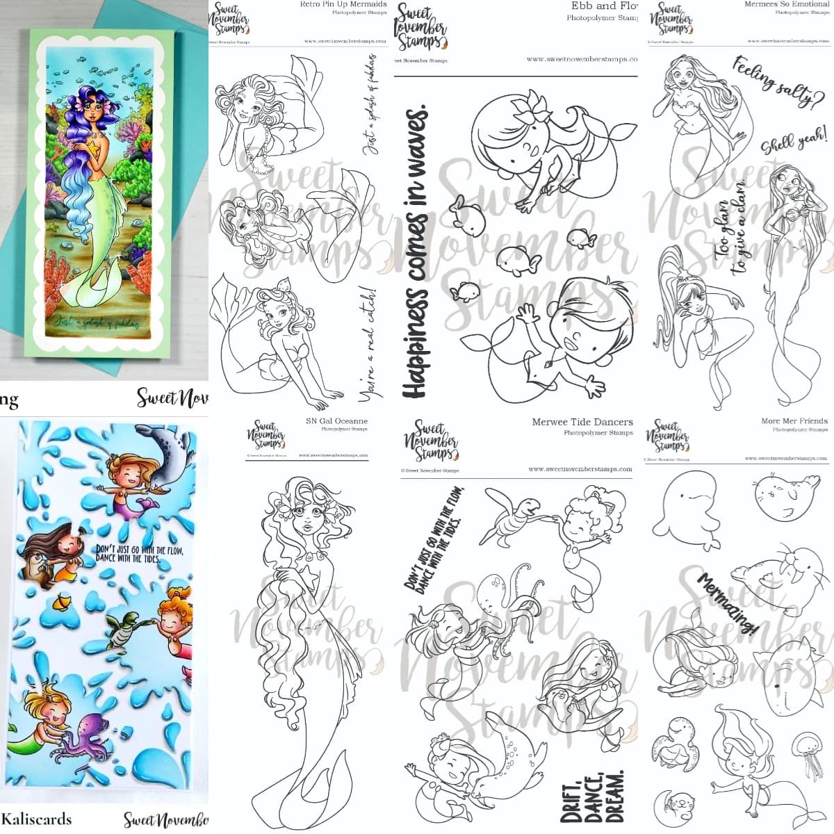 2026 New Clear Stamp Set - Mermees So Emotional For DIY Scrapbooking Crafts Maker Photo Album Template Handmade Decoration